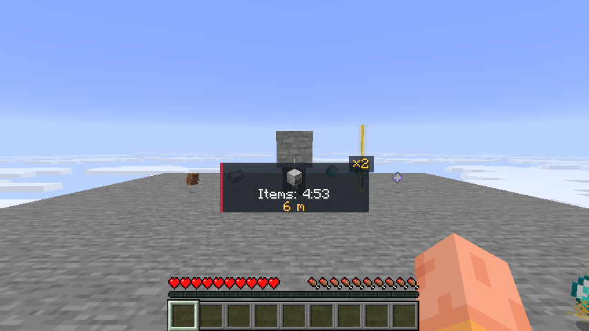 DeathView skull, item lifetime and distance after respawning
