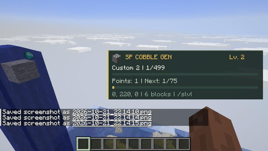 Actual generator HUD